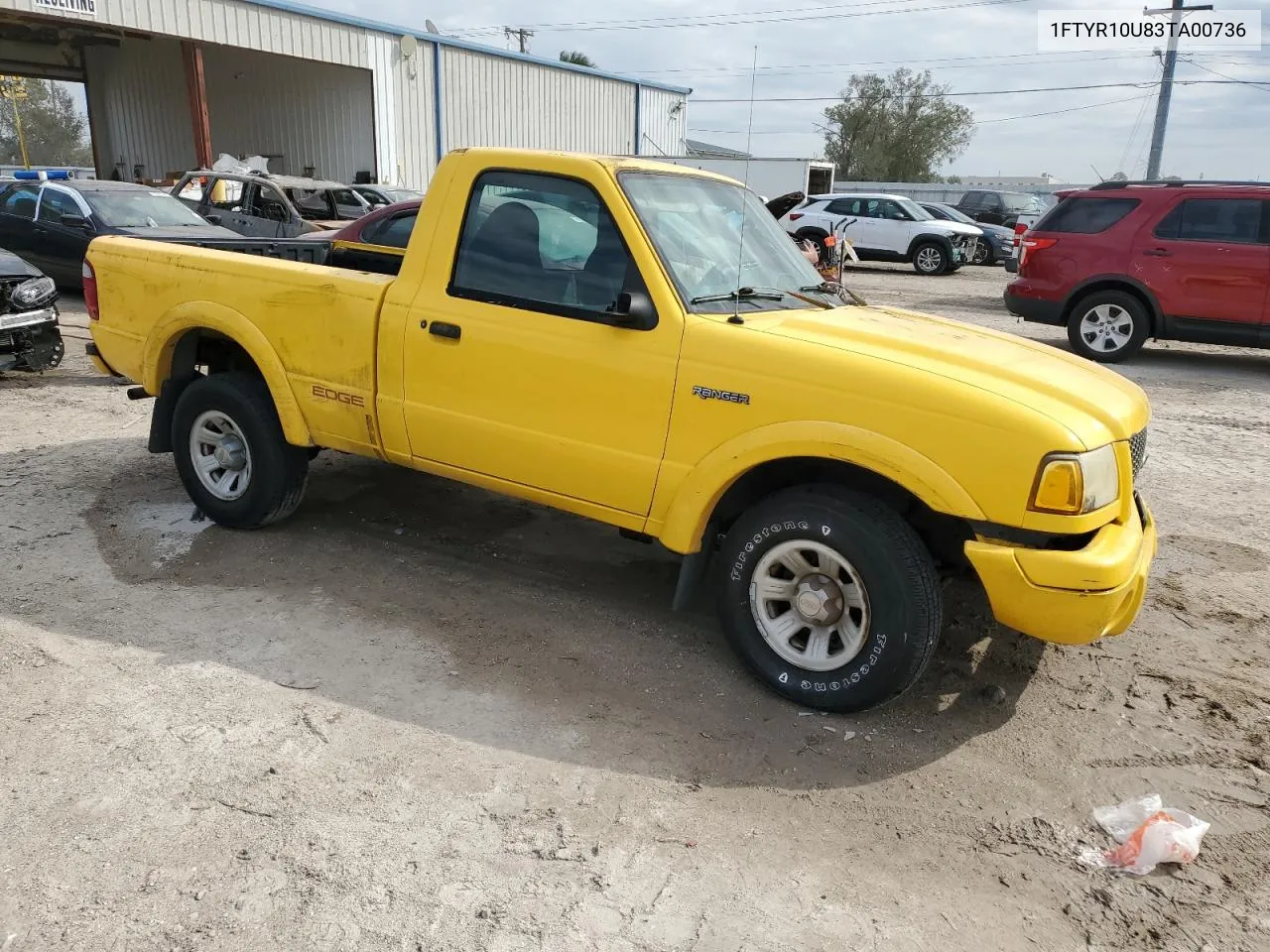 2003 Ford Ranger VIN: 1FTYR10U83TA00736 Lot: 76325714