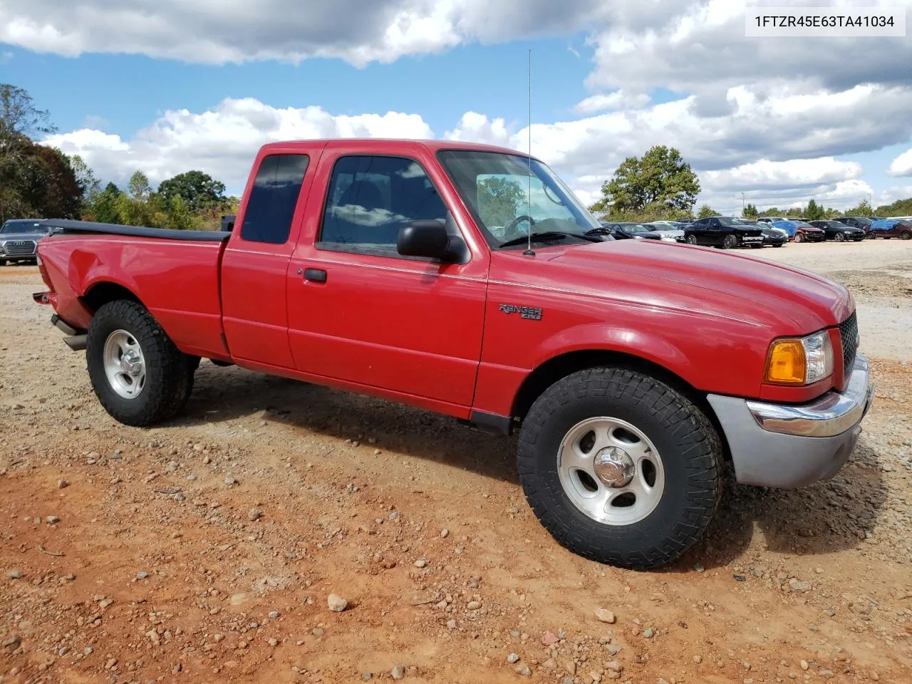 2003 Ford Ranger Super Cab VIN: 1FTZR45E63TA41034 Lot: 76368114