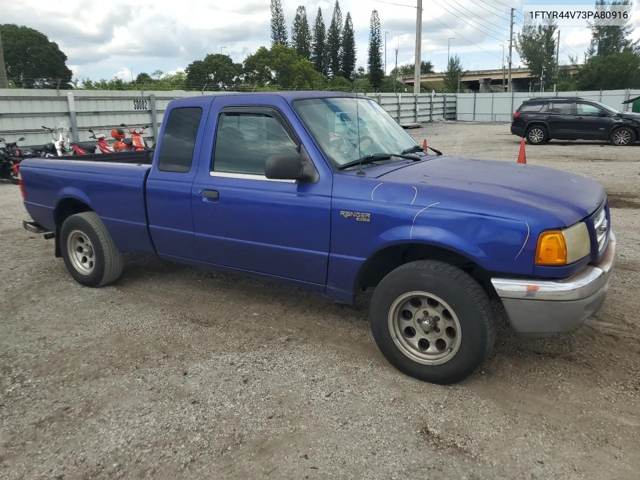 2003 Ford Ranger Super Cab VIN: 1FTYR44V73PA80916 Lot: 76513014