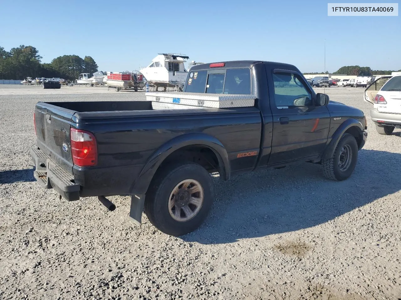 2003 Ford Ranger VIN: 1FTYR10U83TA40069 Lot: 77481494