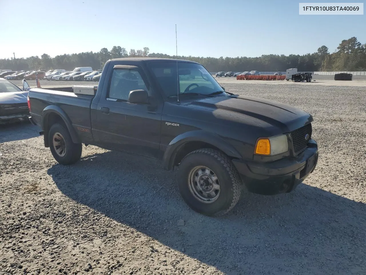 2003 Ford Ranger VIN: 1FTYR10U83TA40069 Lot: 77481494