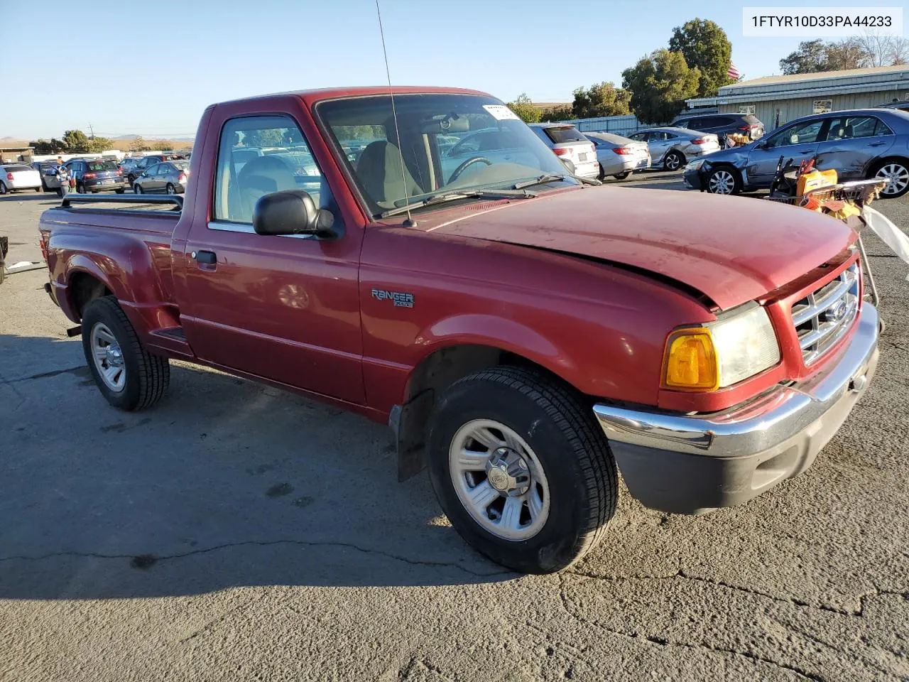 2003 Ford Ranger VIN: 1FTYR10D33PA44233 Lot: 77672764