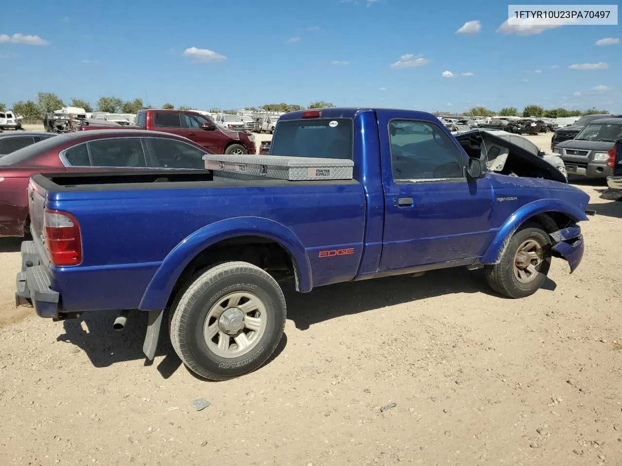 2003 Ford Ranger VIN: 1FTYR10U23PA70497 Lot: 77950774