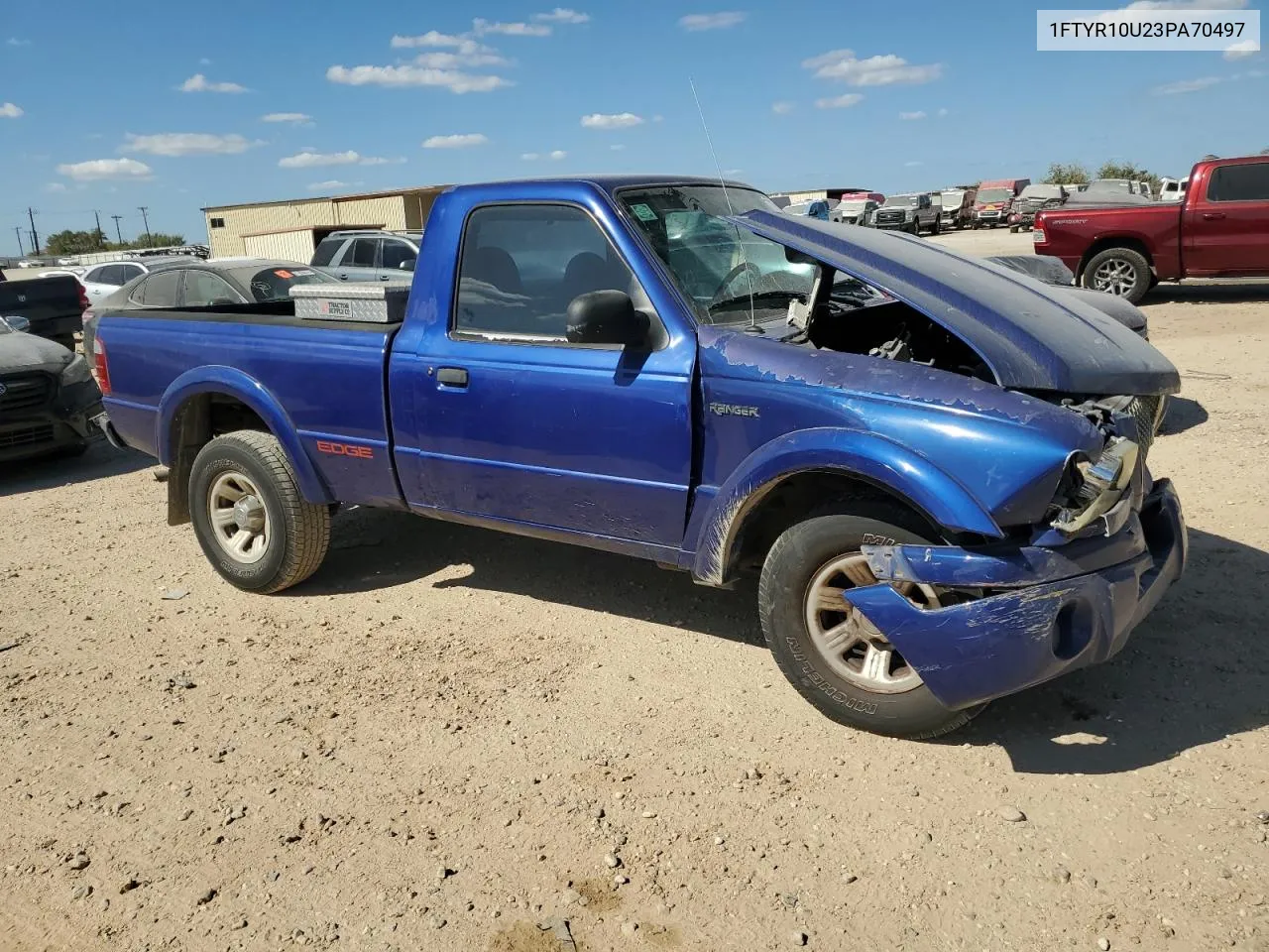 2003 Ford Ranger VIN: 1FTYR10U23PA70497 Lot: 77950774