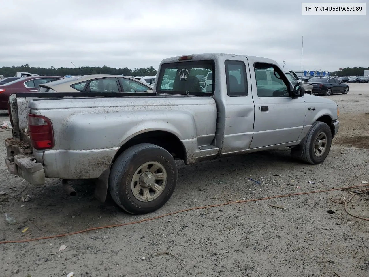 2003 Ford Ranger Super Cab VIN: 1FTYR14U53PA67989 Lot: 78190544