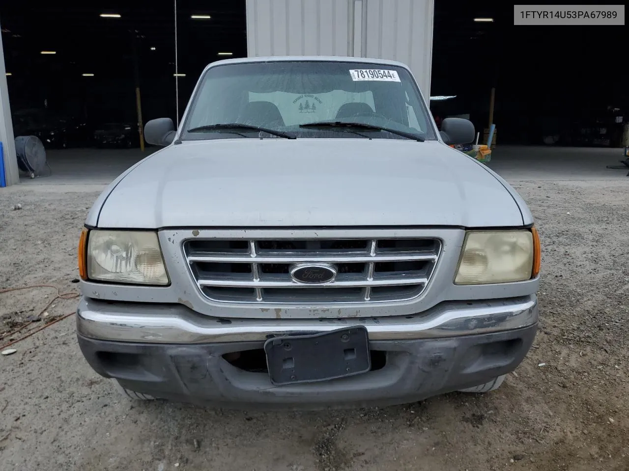 2003 Ford Ranger Super Cab VIN: 1FTYR14U53PA67989 Lot: 78190544