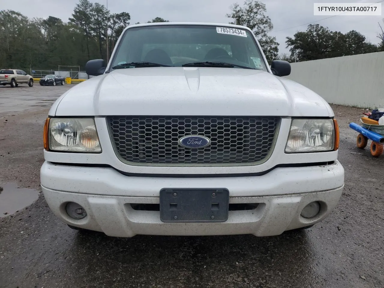 2003 Ford Ranger VIN: 1FTYR10U43TA00717 Lot: 78573434