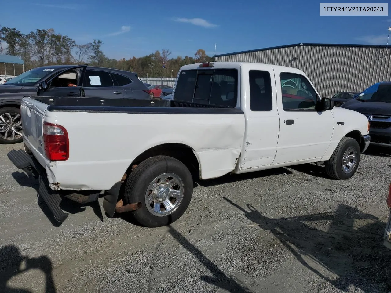 2003 Ford Ranger Super Cab VIN: 1FTYR44V23TA20243 Lot: 78813534