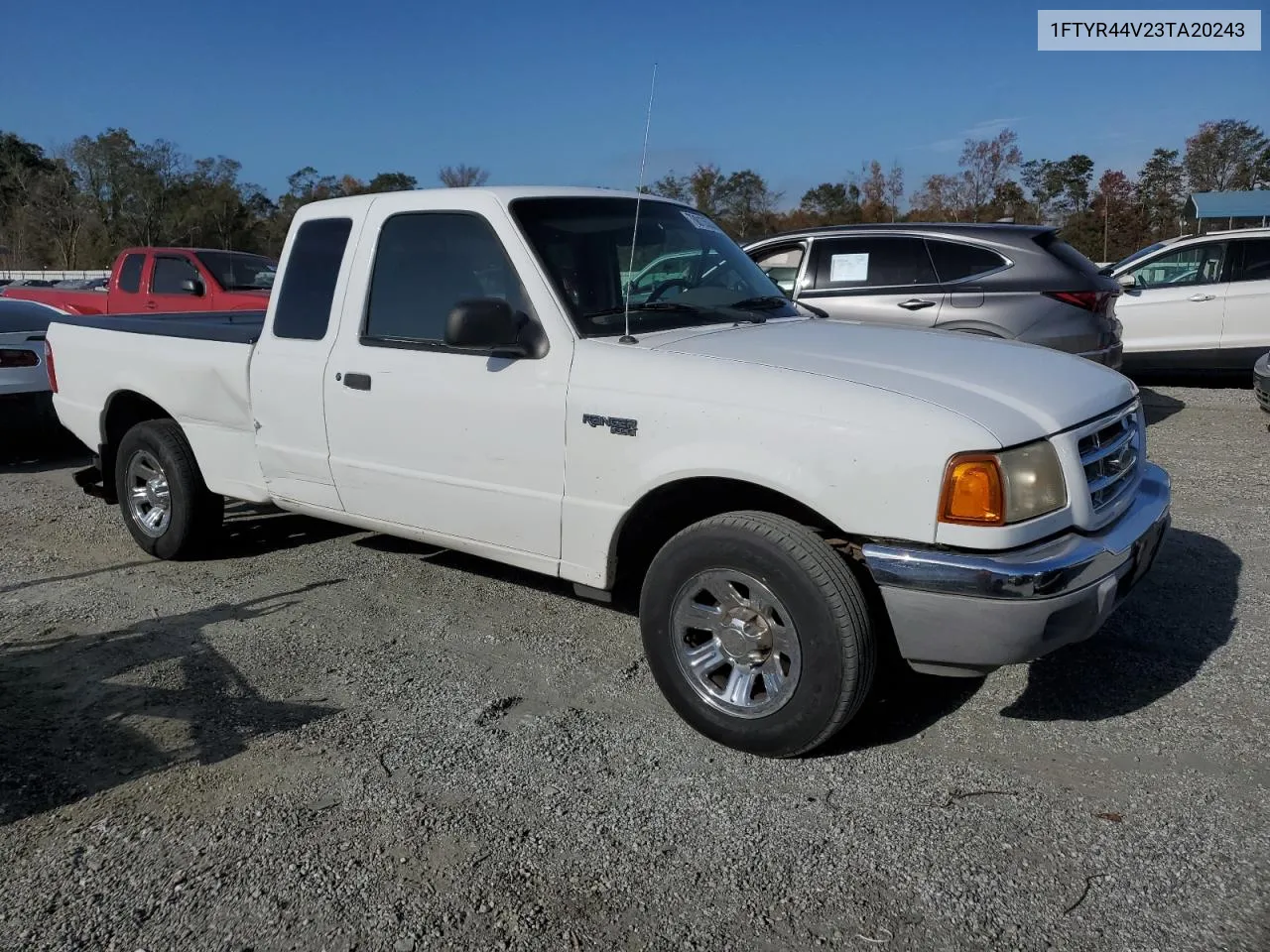 2003 Ford Ranger Super Cab VIN: 1FTYR44V23TA20243 Lot: 78813534