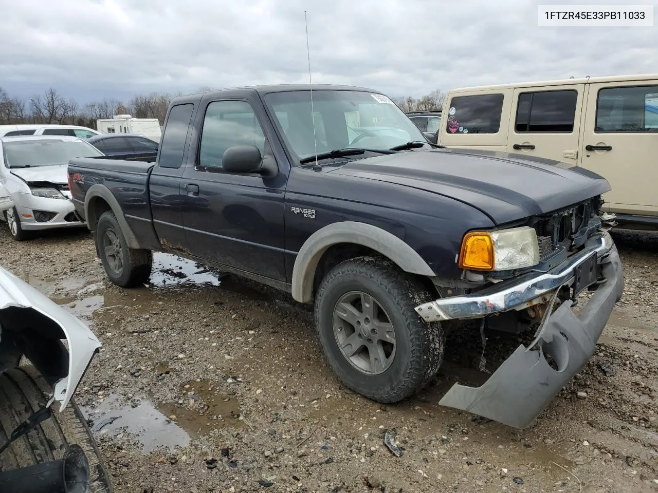 2003 Ford Ranger Super Cab VIN: 1FTZR45E33PB11033 Lot: 79025194