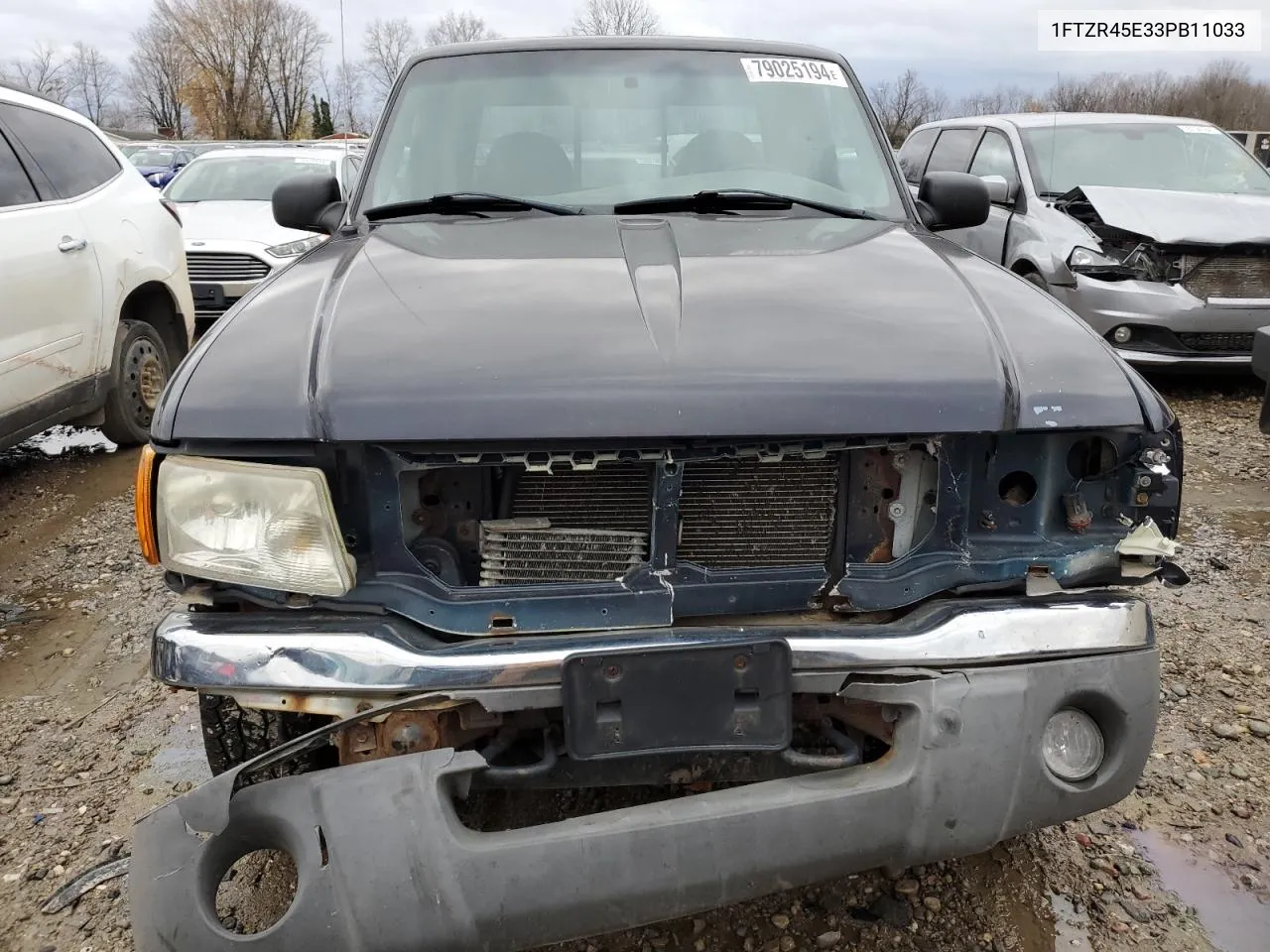 2003 Ford Ranger Super Cab VIN: 1FTZR45E33PB11033 Lot: 79025194