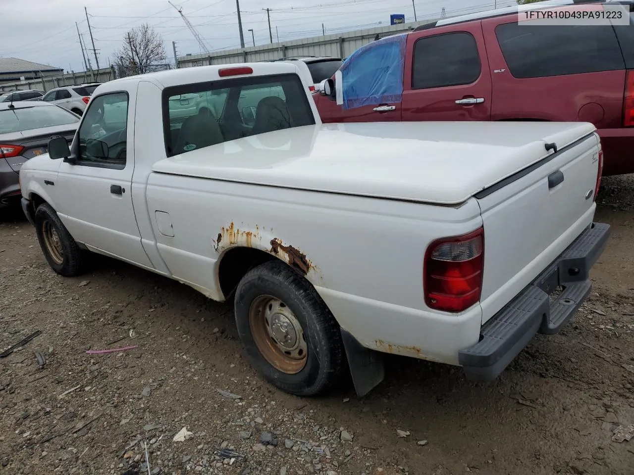 2003 Ford Ranger VIN: 1FTYR10D43PA91223 Lot: 79415714