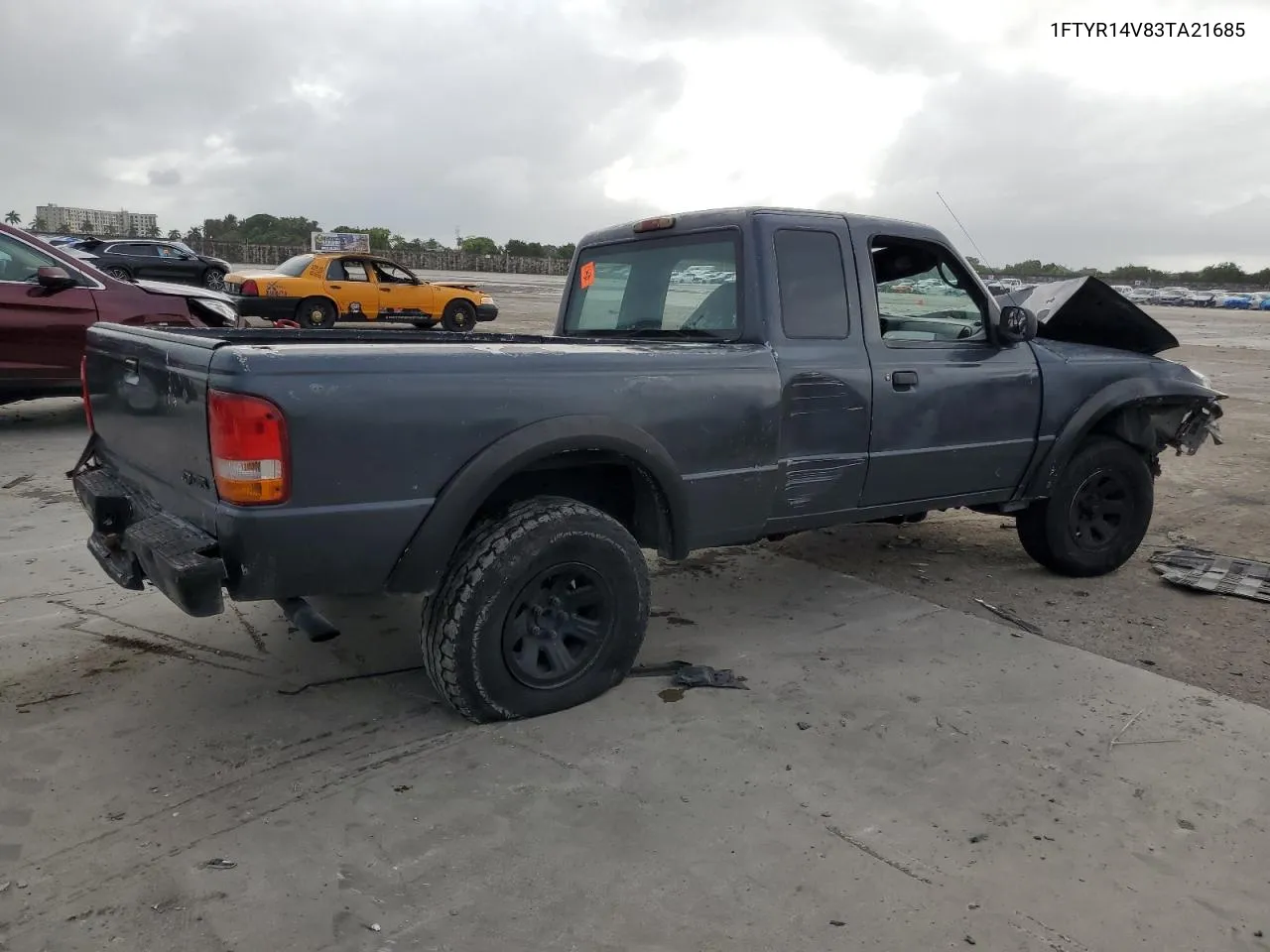 2003 Ford Ranger Super Cab VIN: 1FTYR14V83TA21685 Lot: 79633444