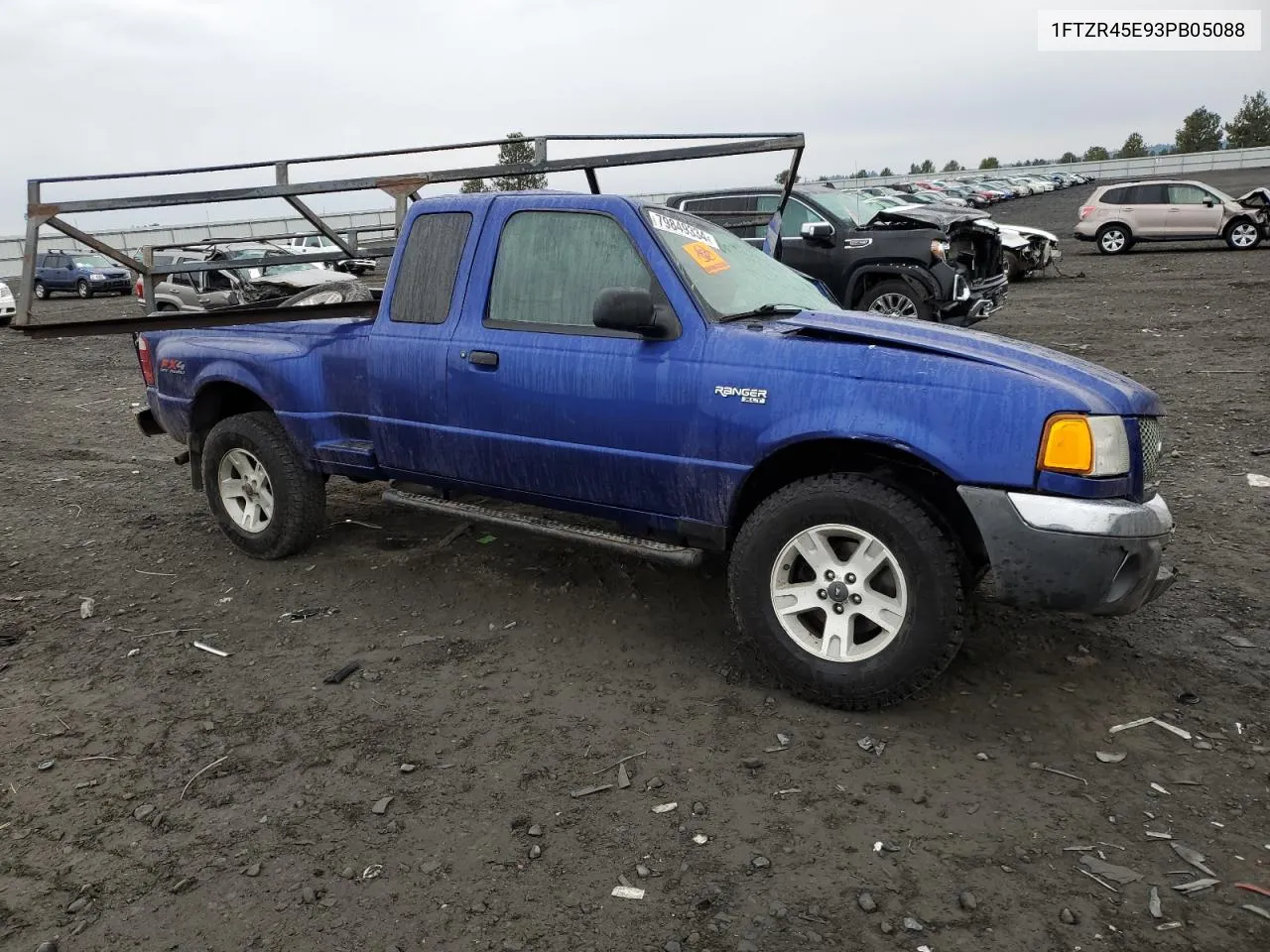 2003 Ford Ranger Super Cab VIN: 1FTZR45E93PB05088 Lot: 79849334