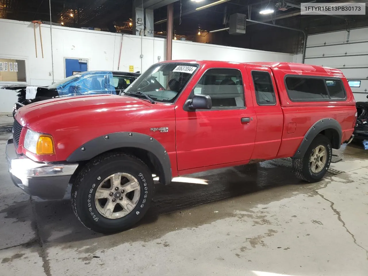 2003 Ford Ranger Super Cab VIN: 1FTYR15E13PB30173 Lot: 80637894