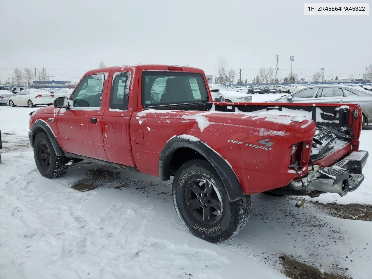 2004 Ford Ranger Super Cab VIN: 1FTZR45E64PA45322 Lot: 44933314