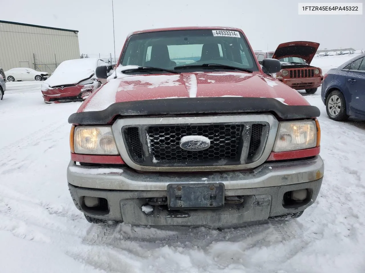 2004 Ford Ranger Super Cab VIN: 1FTZR45E64PA45322 Lot: 44933314