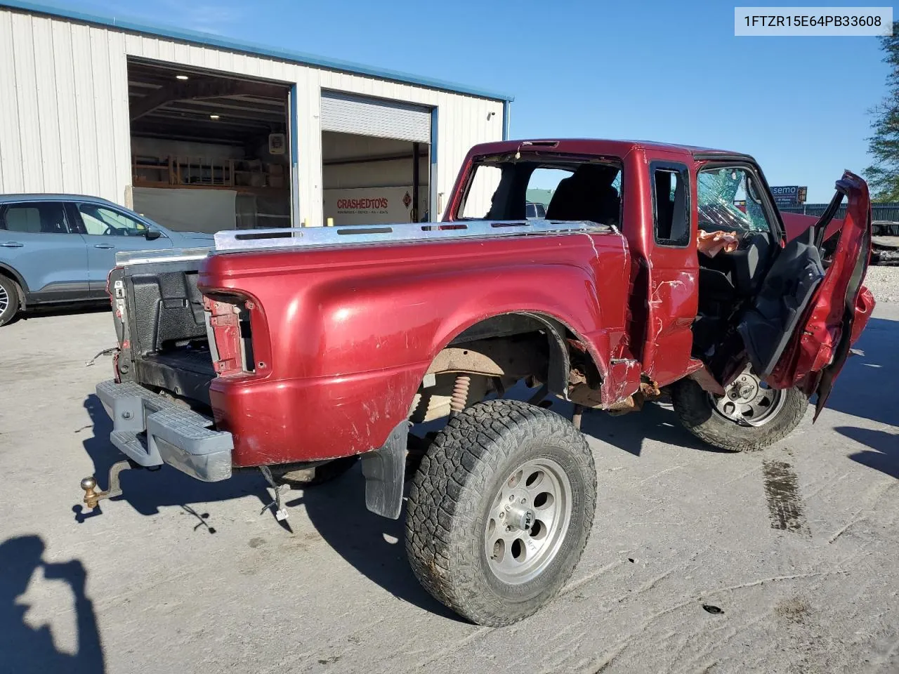 2004 Ford Ranger Super Cab VIN: 1FTZR15E64PB33608 Lot: 48833284