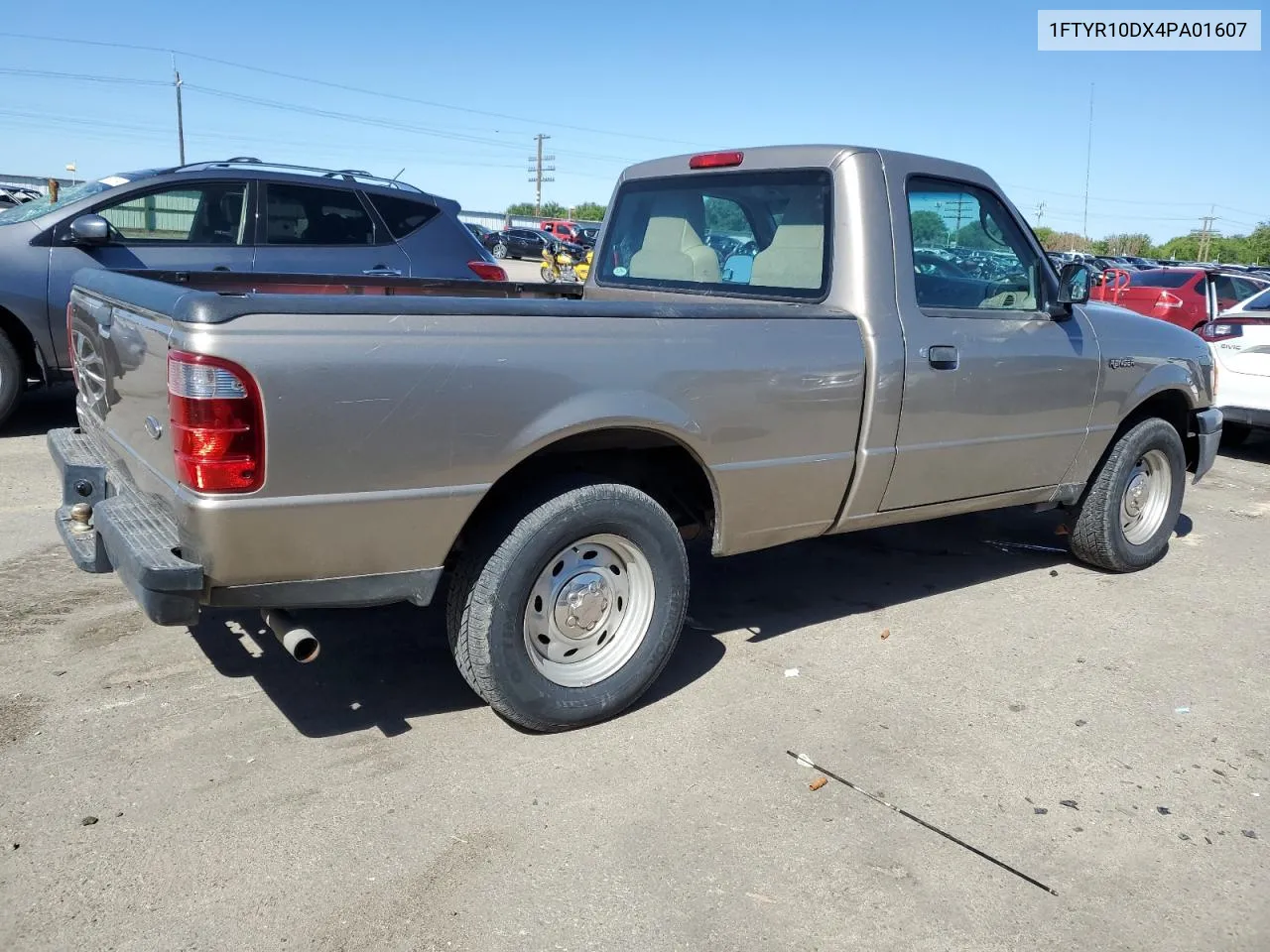 2004 Ford Ranger VIN: 1FTYR10DX4PA01607 Lot: 57340124