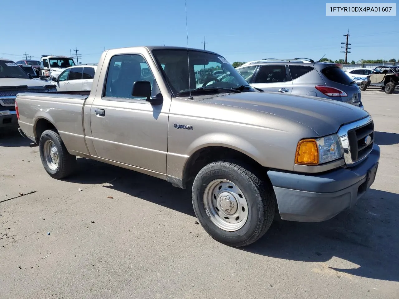 2004 Ford Ranger VIN: 1FTYR10DX4PA01607 Lot: 57340124