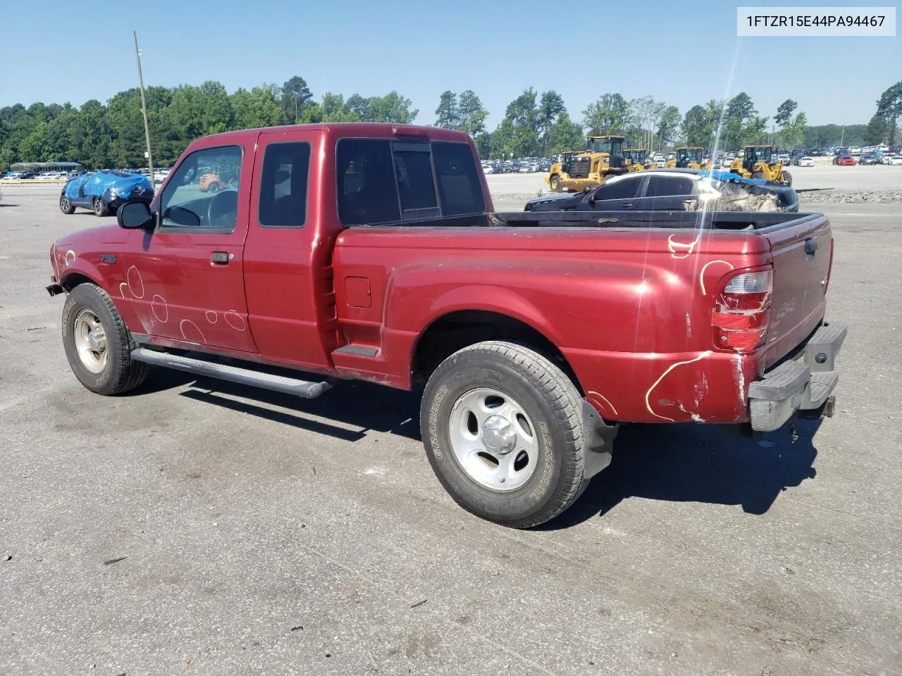 2004 Ford Ranger Super Cab VIN: 1FTZR15E44PA94467 Lot: 58008764