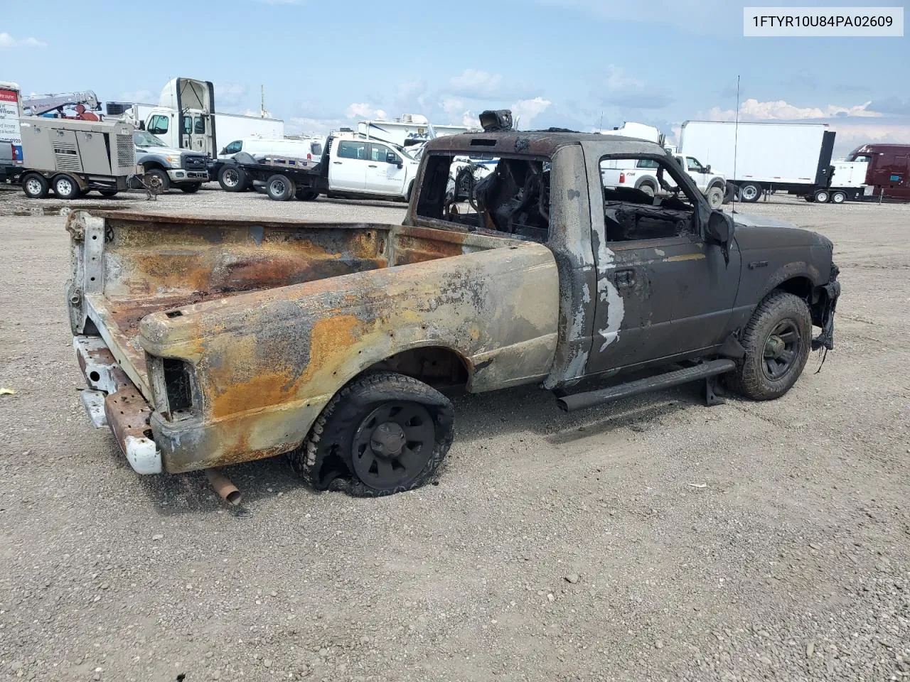 2004 Ford Ranger VIN: 1FTYR10U84PA02609 Lot: 62284264