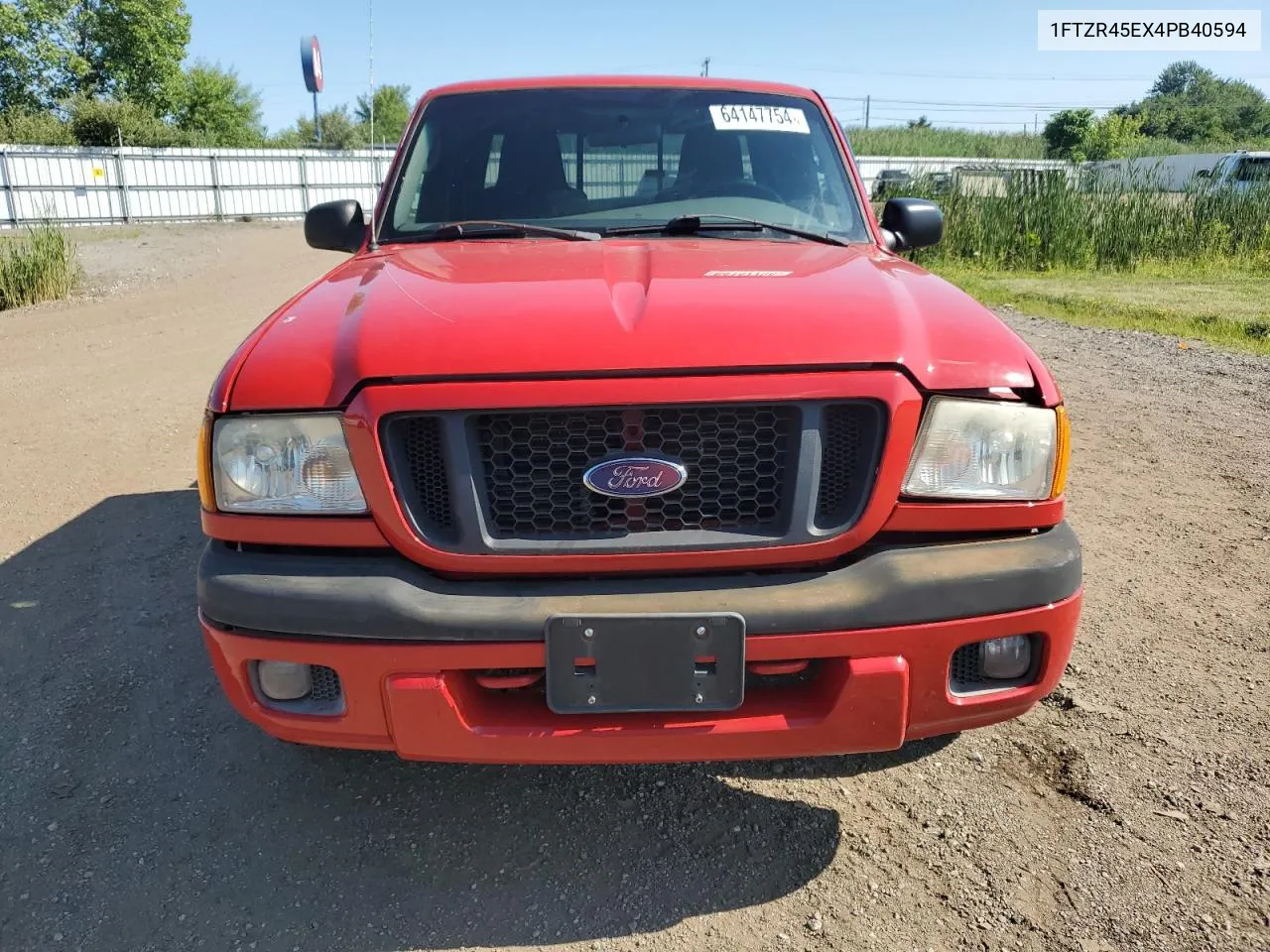 2004 Ford Ranger Super Cab VIN: 1FTZR45EX4PB40594 Lot: 64147754