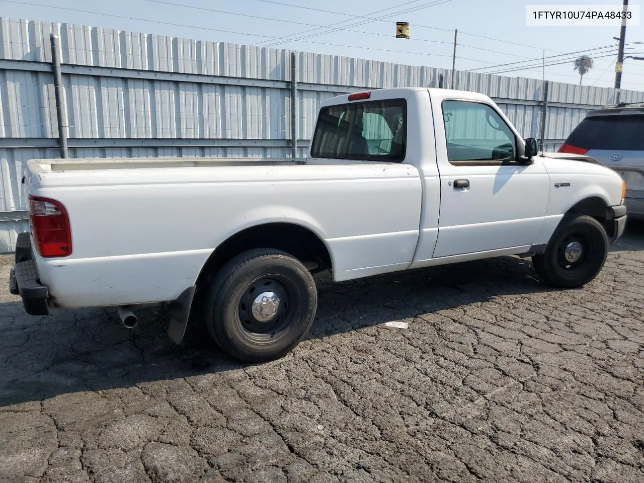 2004 Ford Ranger VIN: 1FTYR10U74PA48433 Lot: 64353324