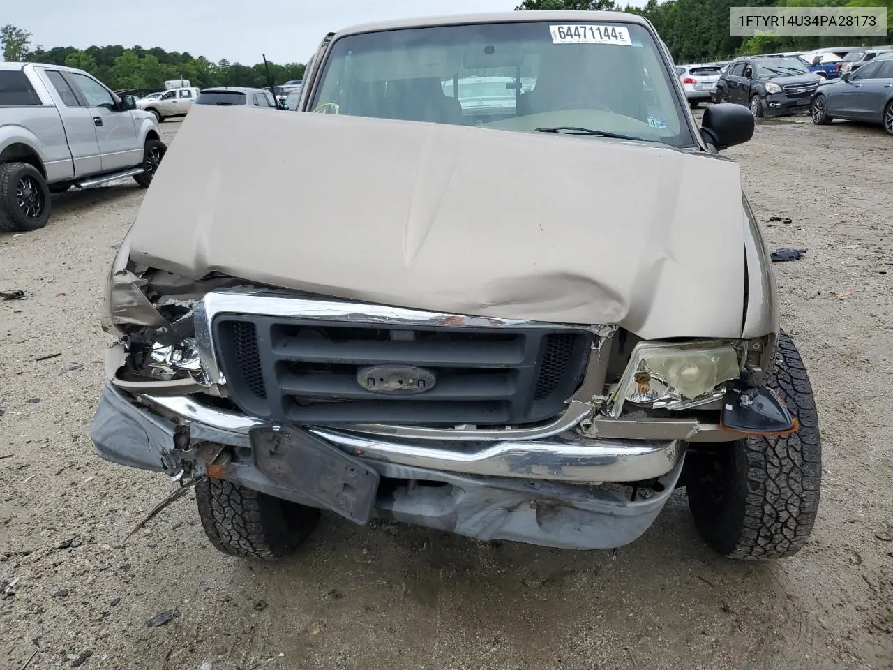 1FTYR14U34PA28173 2004 Ford Ranger Super Cab