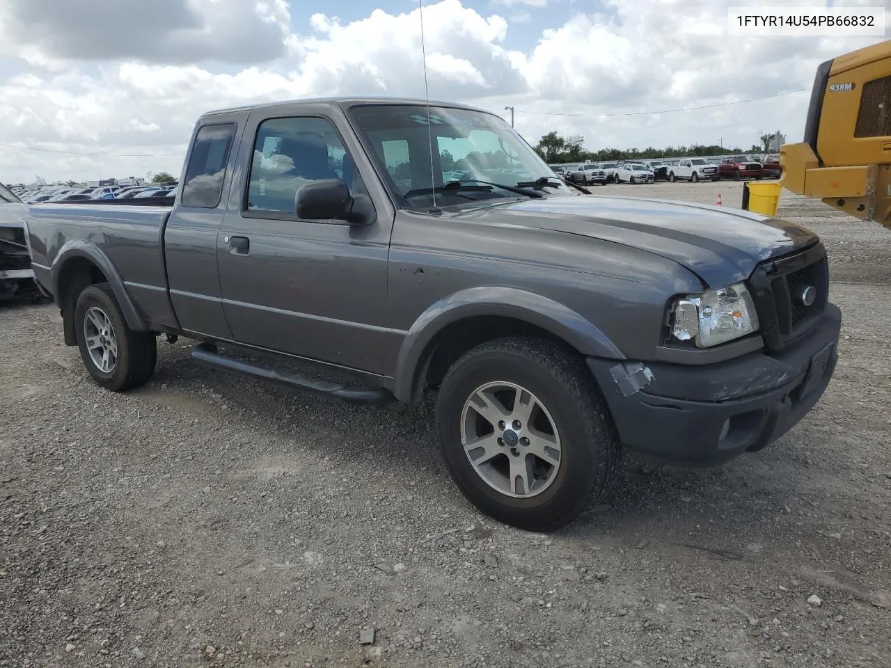 2004 Ford Ranger Super Cab VIN: 1FTYR14U54PB66832 Lot: 64848614