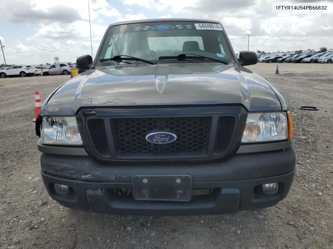 2004 Ford Ranger Super Cab VIN: 1FTYR14U54PB66832 Lot: 64848614