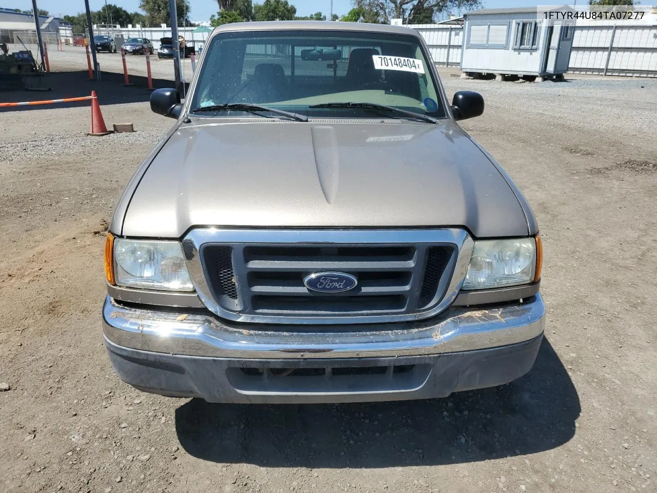 2004 Ford Ranger Super Cab VIN: 1FTYR44U84TA07277 Lot: 70148404