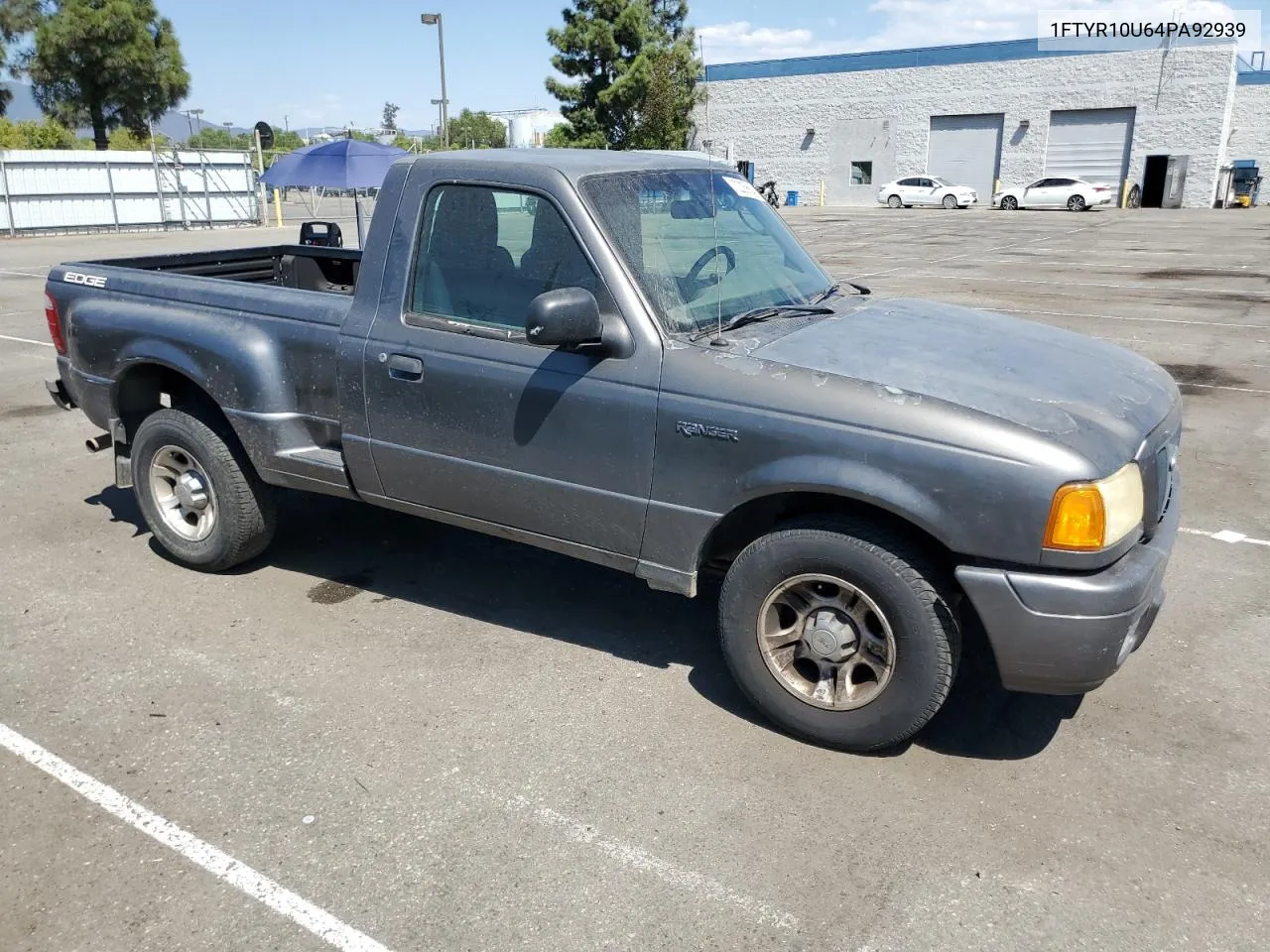 2004 Ford Ranger VIN: 1FTYR10U64PA92939 Lot: 70205664