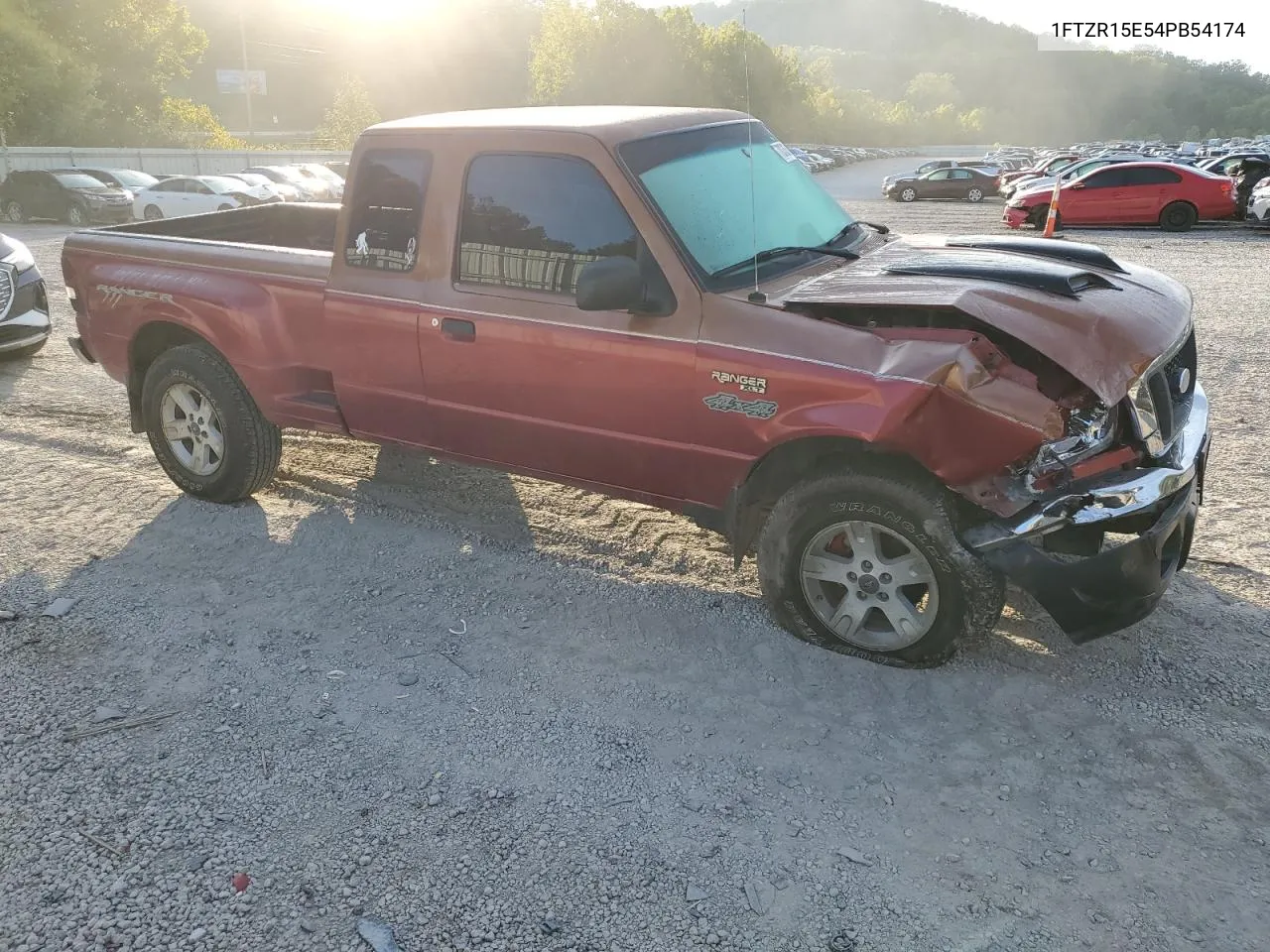 2004 Ford Ranger Super Cab VIN: 1FTZR15E54PB54174 Lot: 70336384