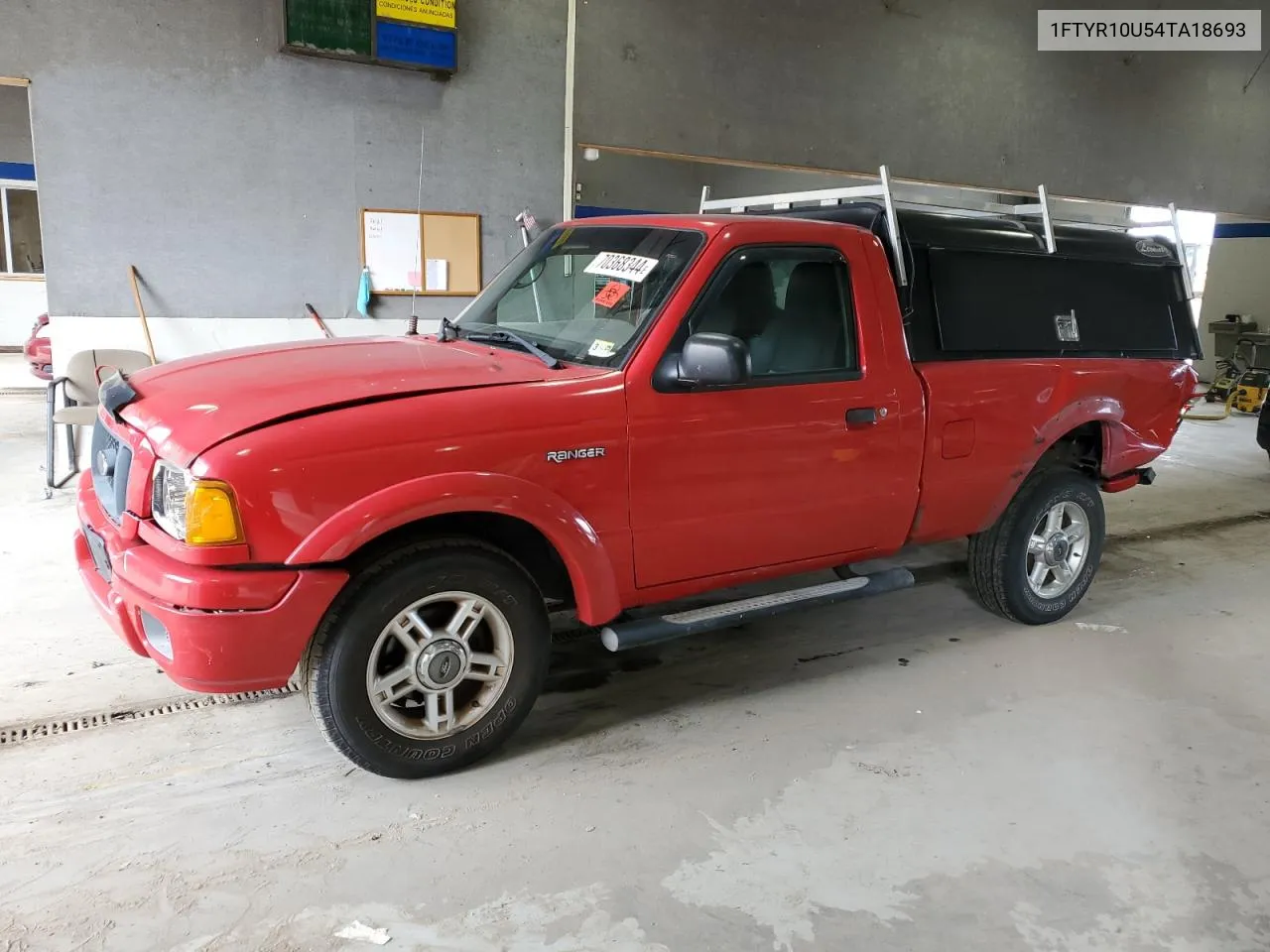 2004 Ford Ranger VIN: 1FTYR10U54TA18693 Lot: 70368344