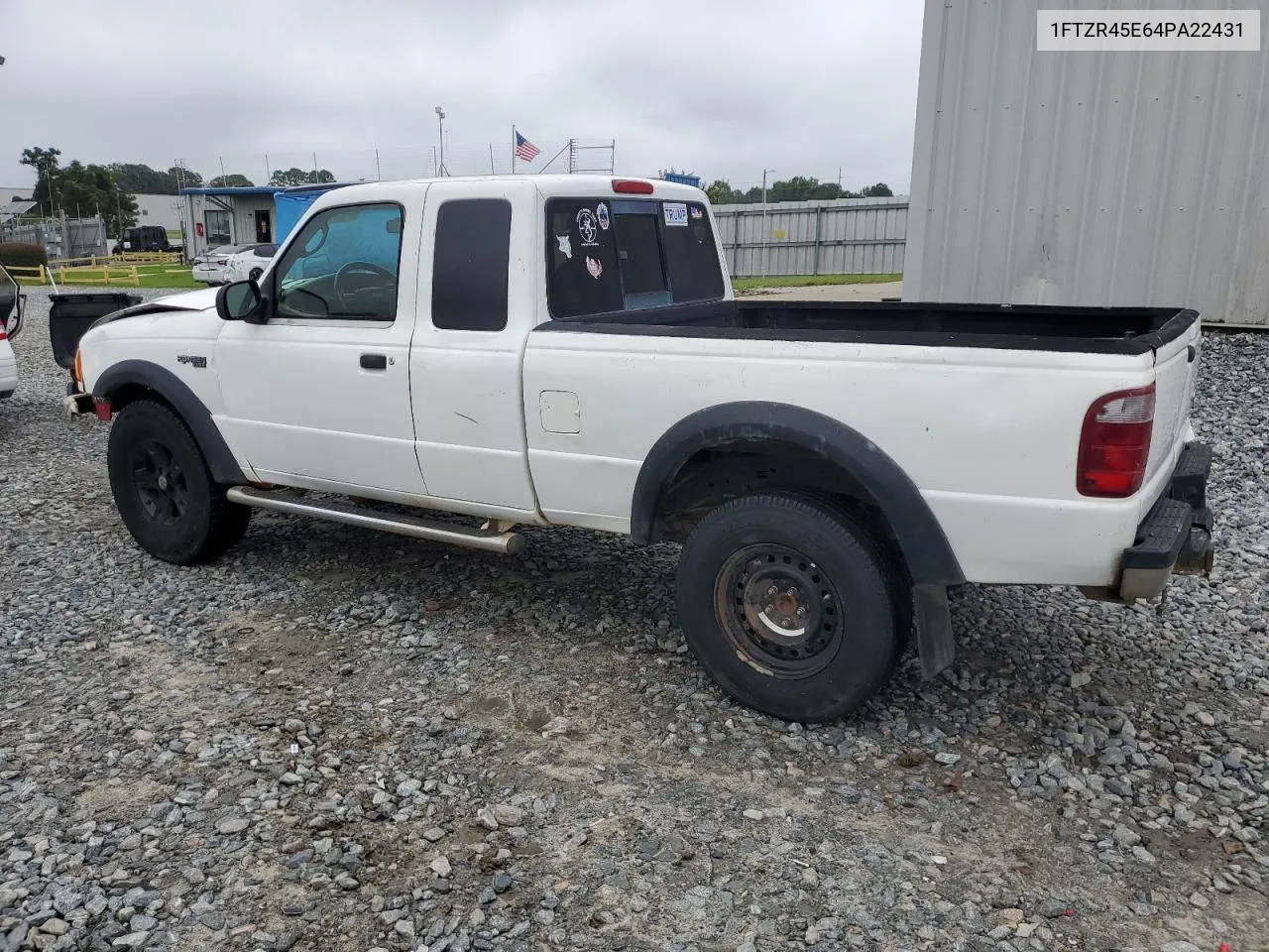 2004 Ford Ranger Super Cab VIN: 1FTZR45E64PA22431 Lot: 70617344