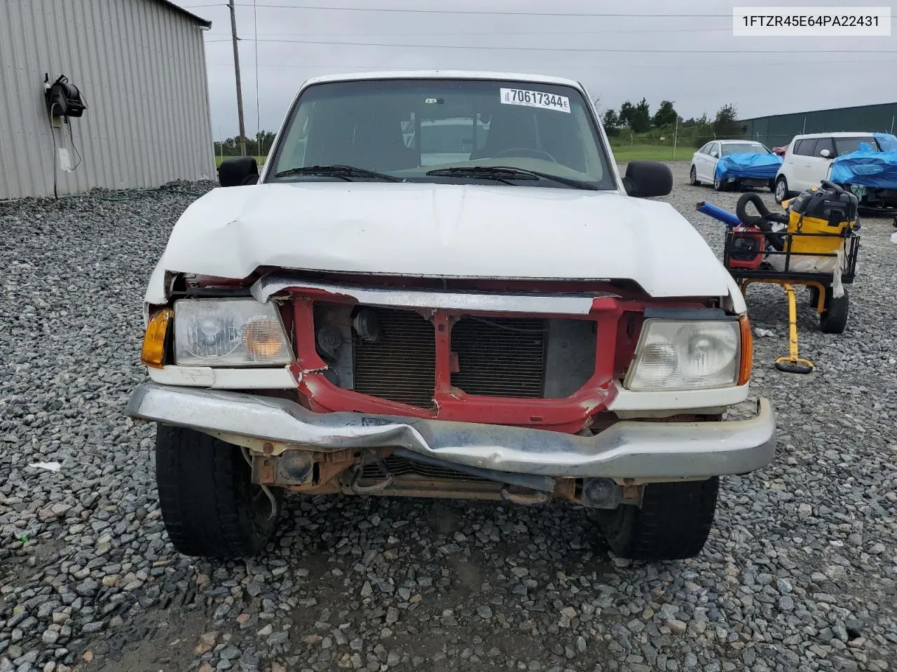 2004 Ford Ranger Super Cab VIN: 1FTZR45E64PA22431 Lot: 70617344