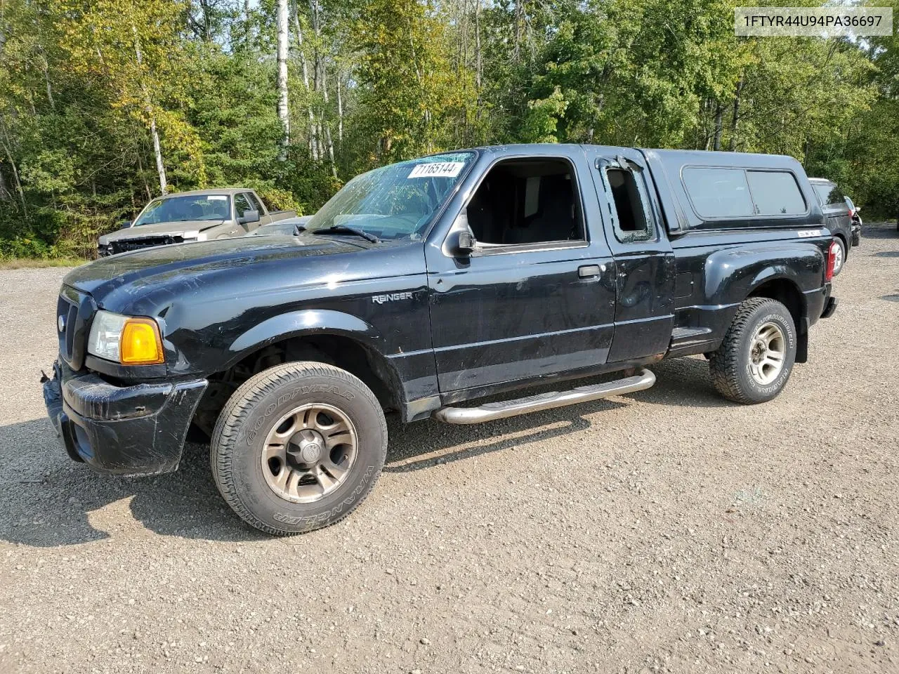 2004 Ford Ranger Super Cab VIN: 1FTYR44U94PA36697 Lot: 71165144