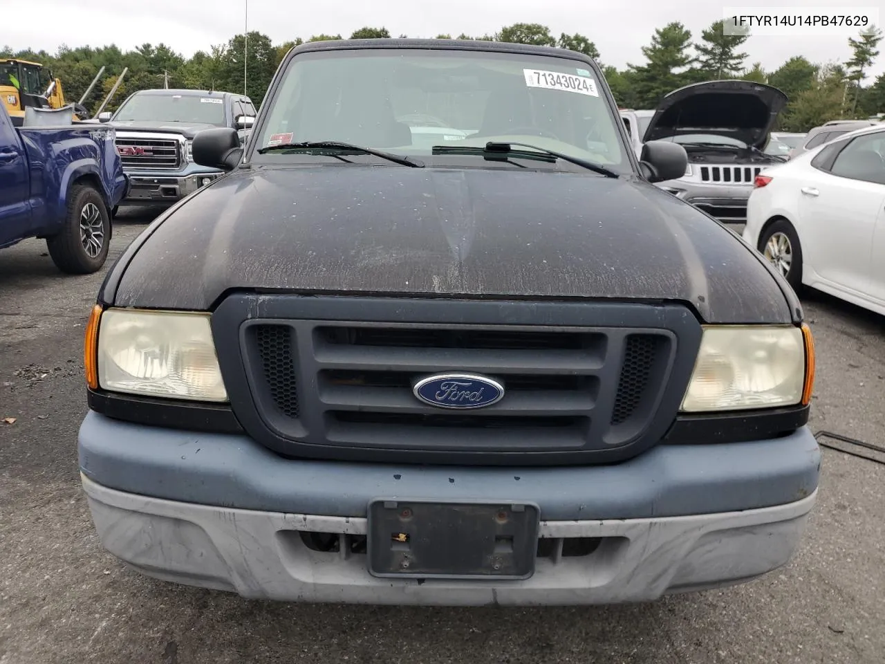 2004 Ford Ranger Super Cab VIN: 1FTYR14U14PB47629 Lot: 71343024