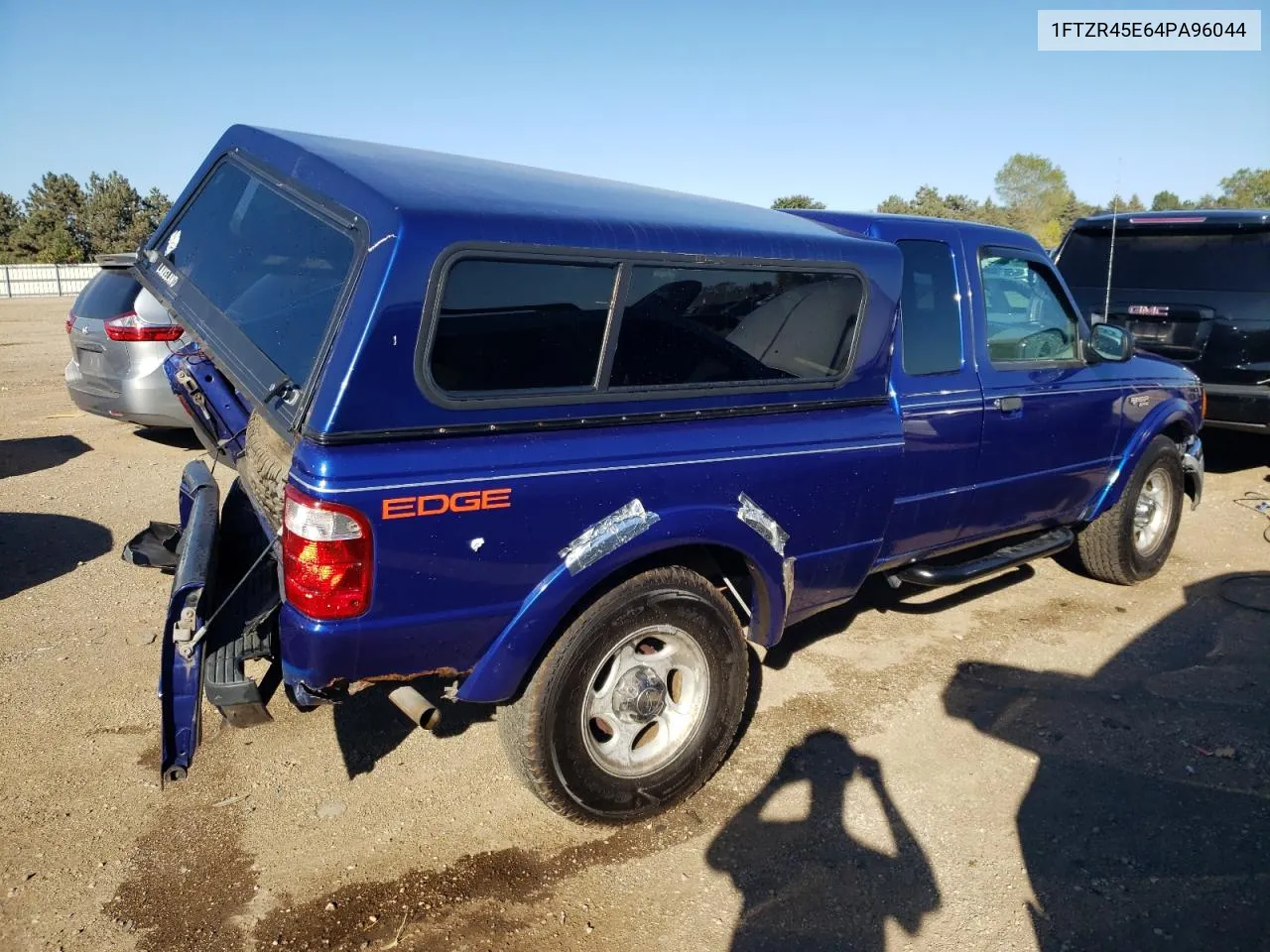 2004 Ford Ranger Super Cab VIN: 1FTZR45E64PA96044 Lot: 71437744