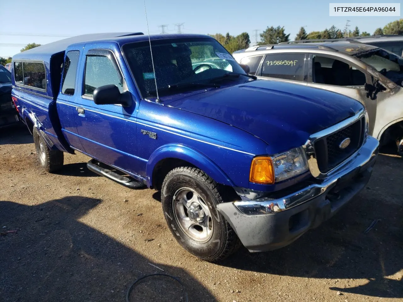 2004 Ford Ranger Super Cab VIN: 1FTZR45E64PA96044 Lot: 71437744