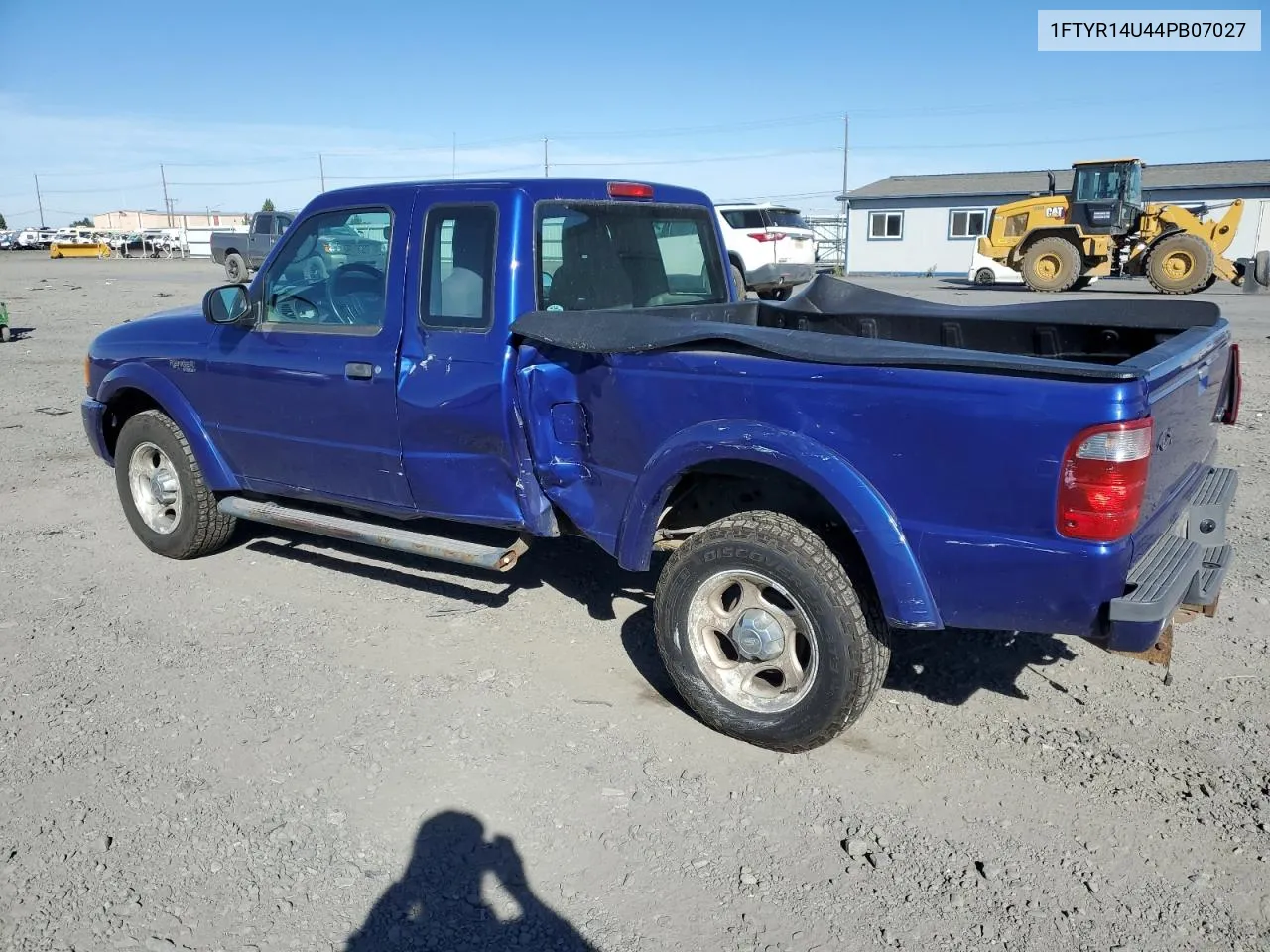 2004 Ford Ranger Super Cab VIN: 1FTYR14U44PB07027 Lot: 72287984