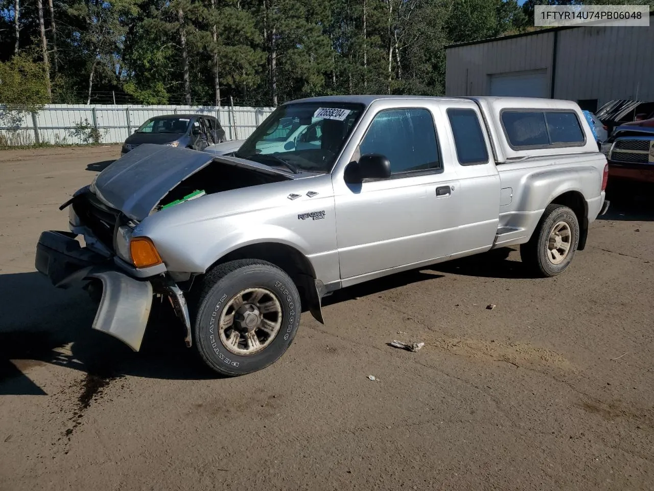 2004 Ford Ranger Super Cab VIN: 1FTYR14U74PB06048 Lot: 72658204