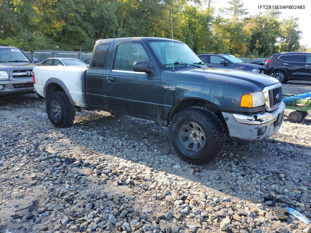 2004 Ford Ranger Super Cab VIN: 1FTZR15E04PB02483 Lot: 73191064