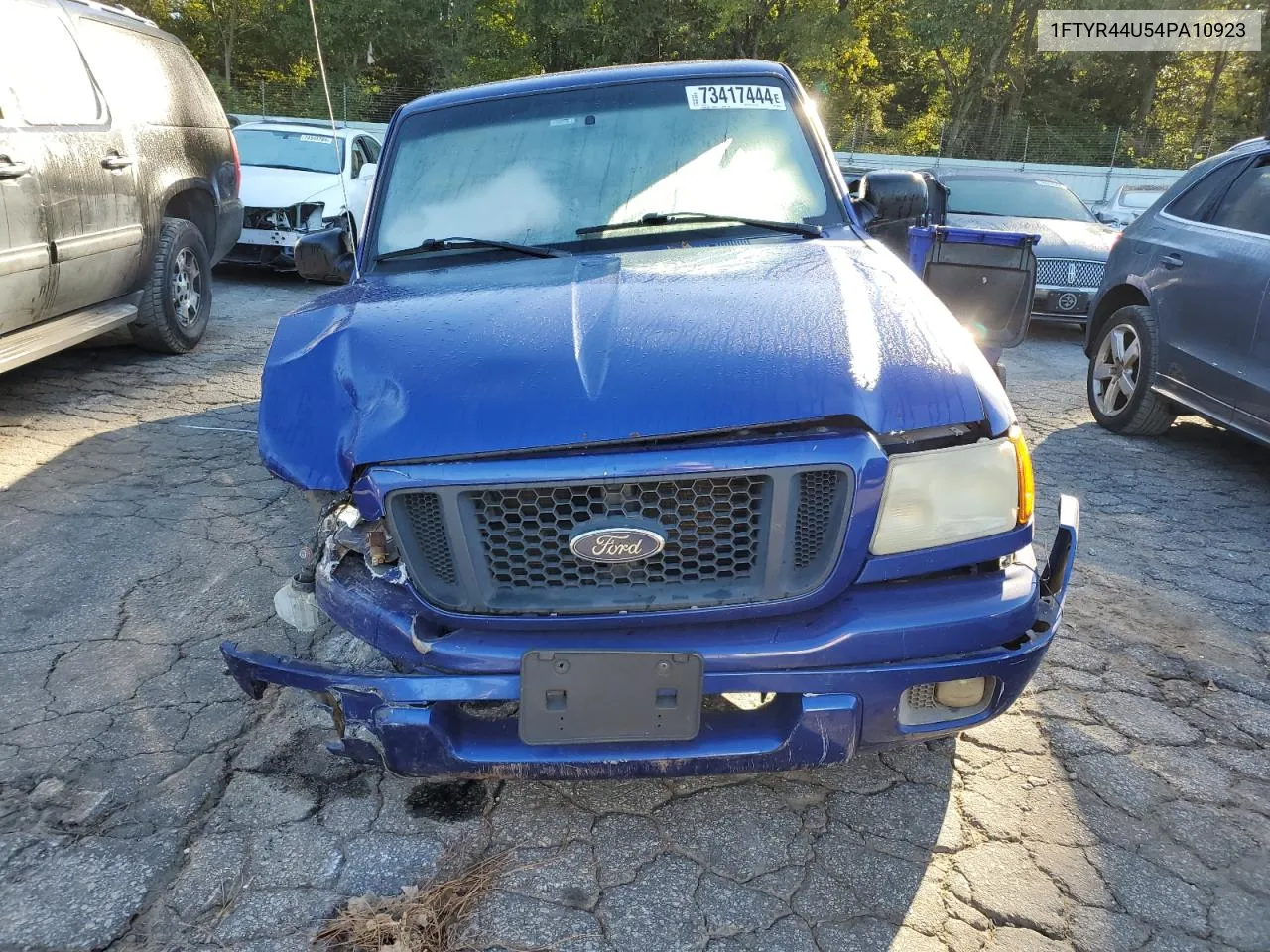 2004 Ford Ranger Super Cab VIN: 1FTYR44U54PA10923 Lot: 73417444