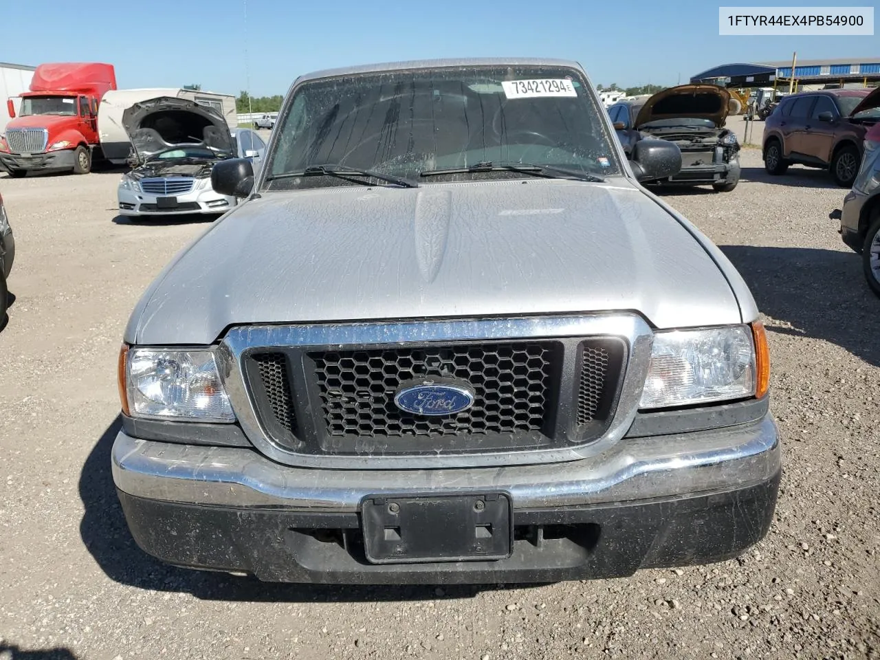 2004 Ford Ranger Super Cab VIN: 1FTYR44EX4PB54900 Lot: 73421294