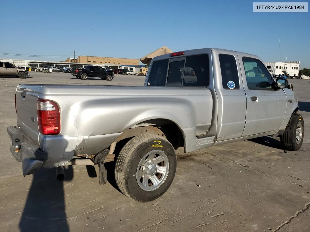 2004 Ford Ranger Super Cab VIN: 1FTYR44UX4PA84984 Lot: 73852314