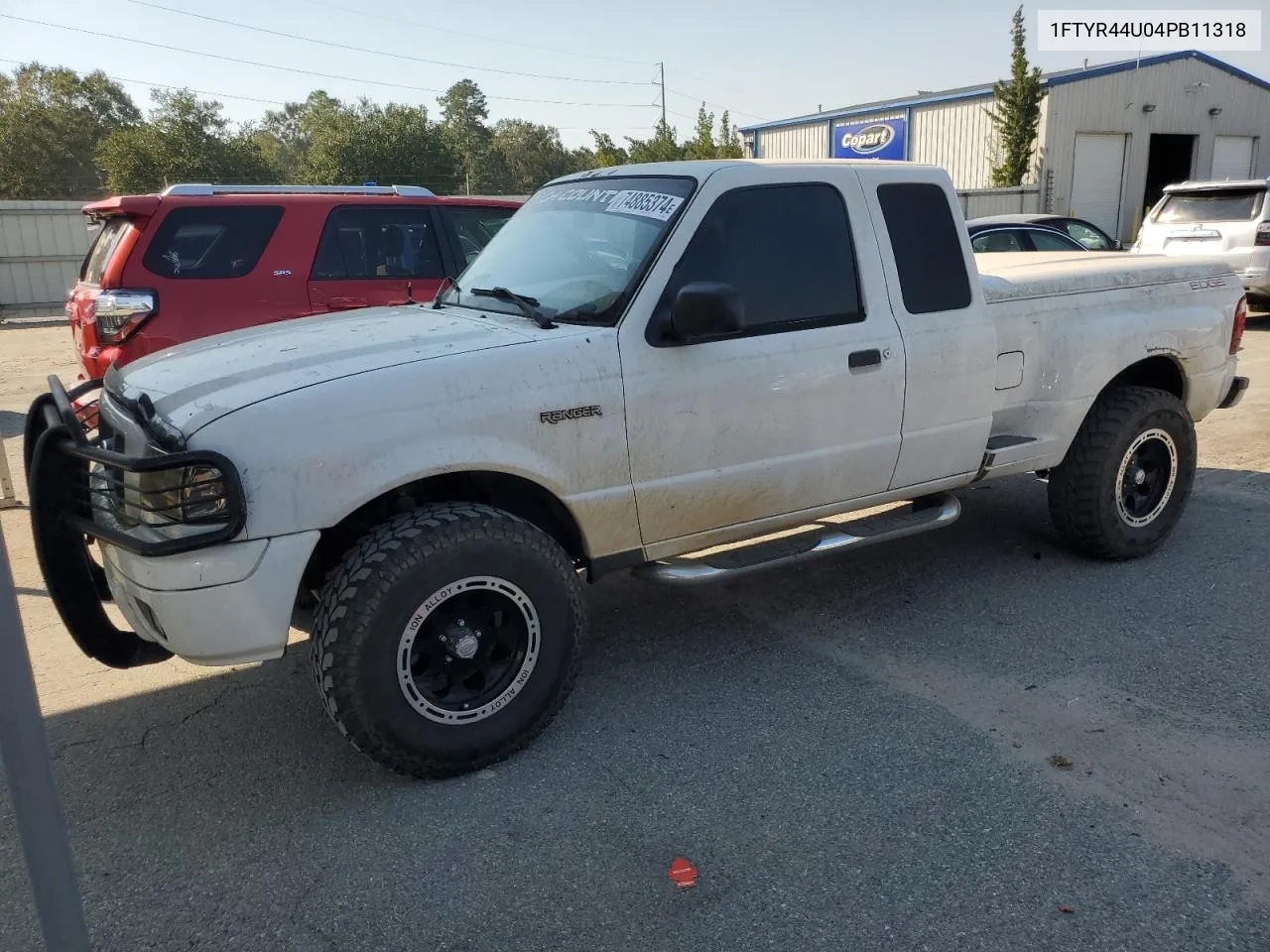 2004 Ford Ranger Super Cab VIN: 1FTYR44U04PB11318 Lot: 74885374