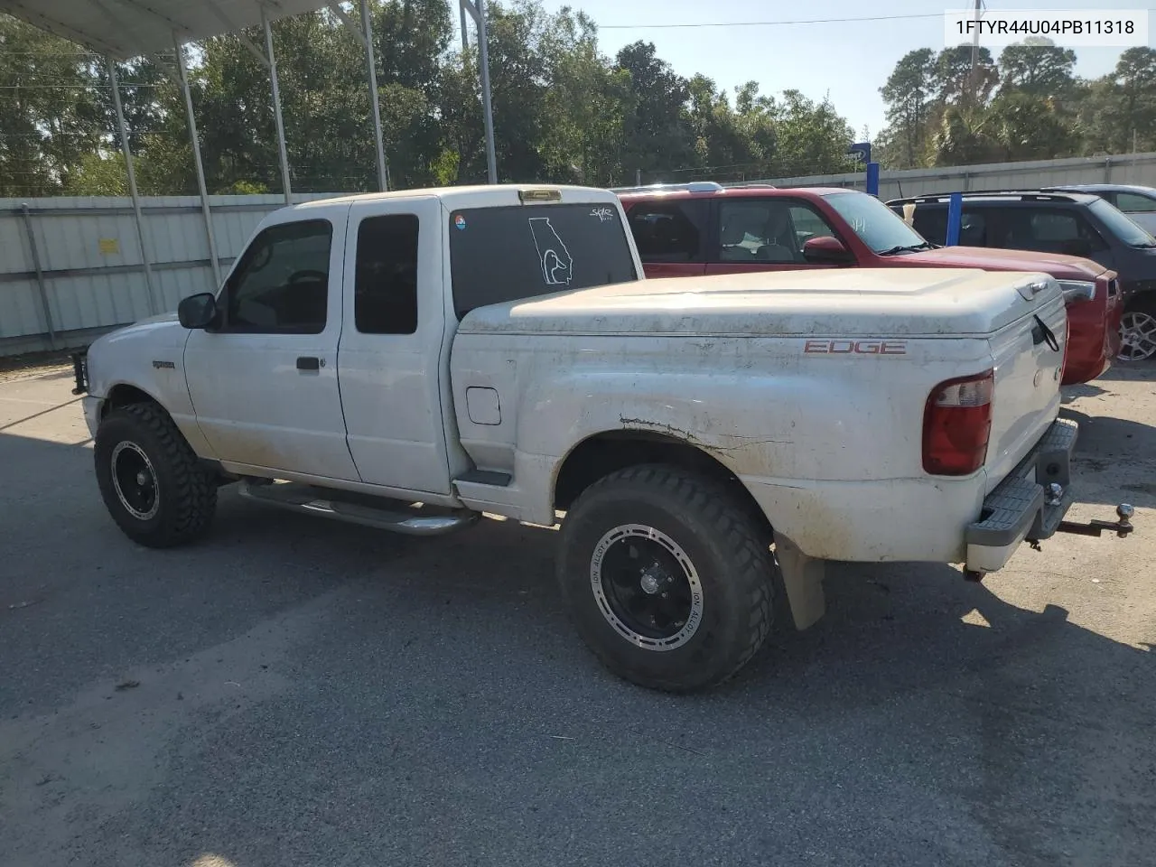 2004 Ford Ranger Super Cab VIN: 1FTYR44U04PB11318 Lot: 74885374