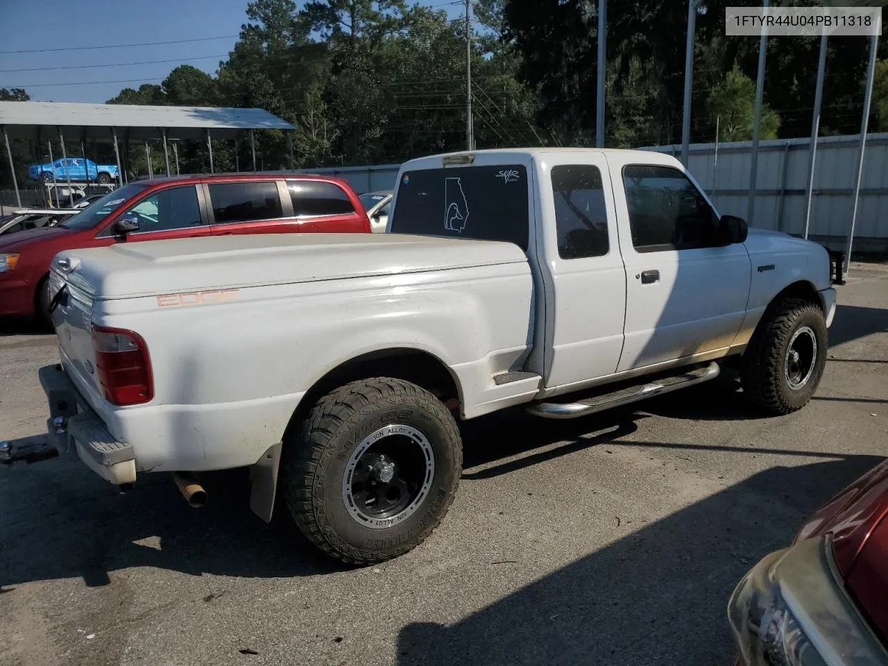 2004 Ford Ranger Super Cab VIN: 1FTYR44U04PB11318 Lot: 74885374